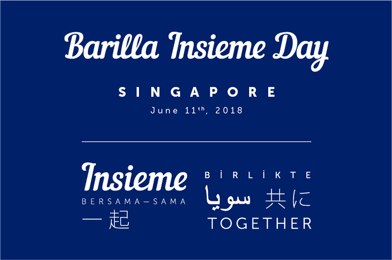 Barilla Insieme day 2018 Singapore