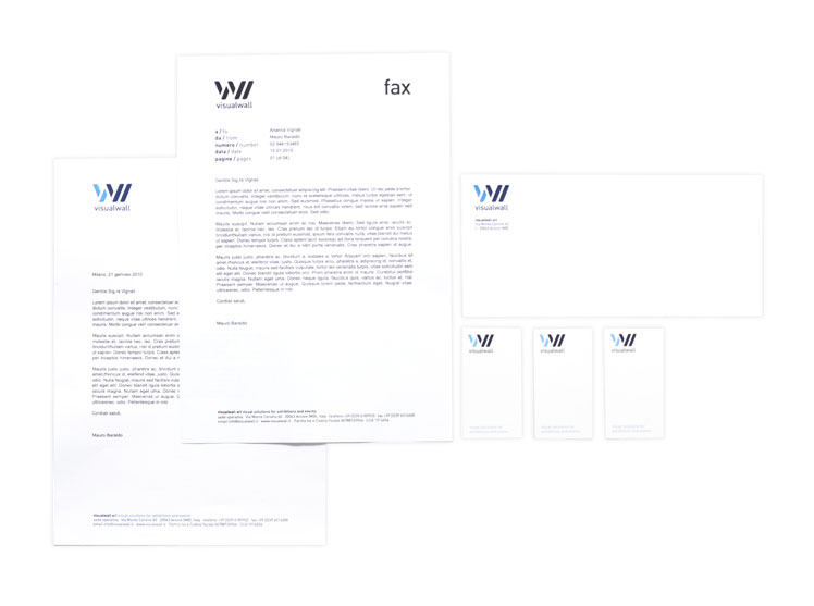 Visualwall corporate identity