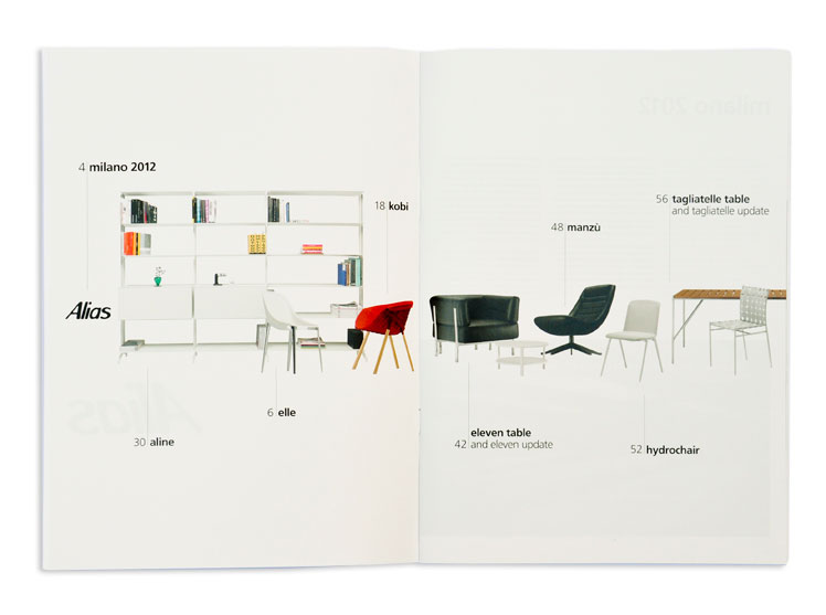 Alias Salone del Mobile 2012 - News brochure