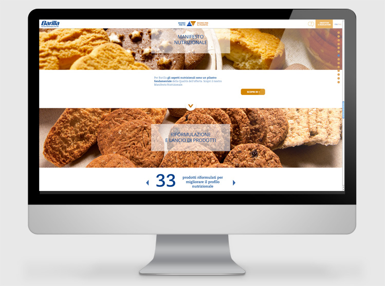 Barilla Rapporto di sostenibilita 2013 website