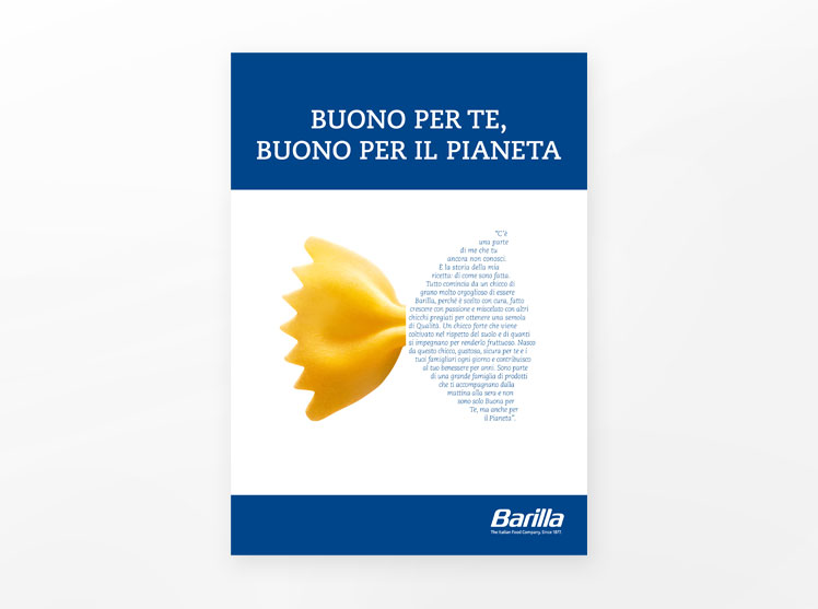 Barilla rapporto di sostenibilità 2013