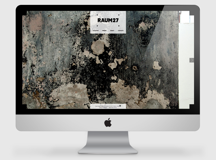 Raum27 website