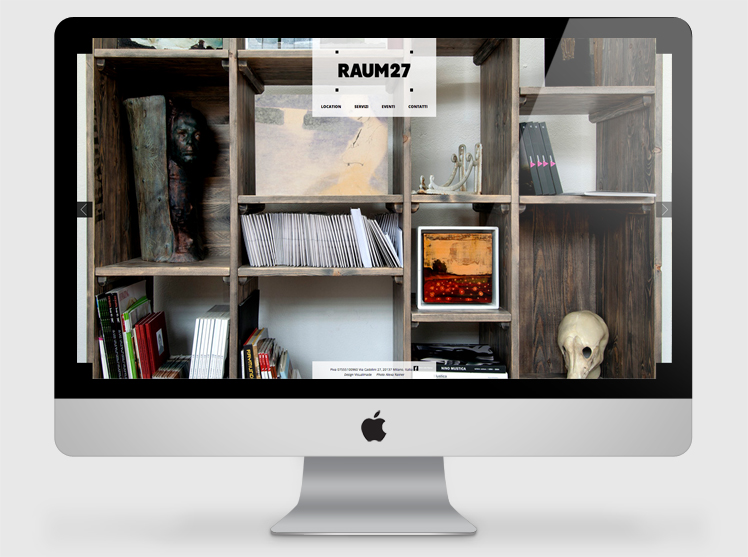 Raum27 website