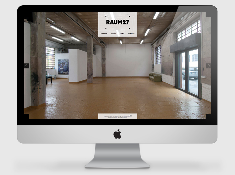 Raum27 website