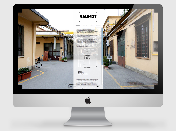 Raum27 website