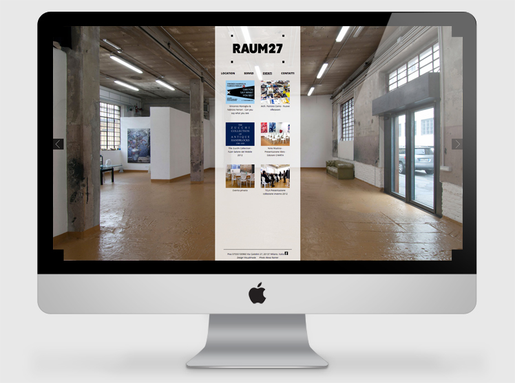 Raum27 website