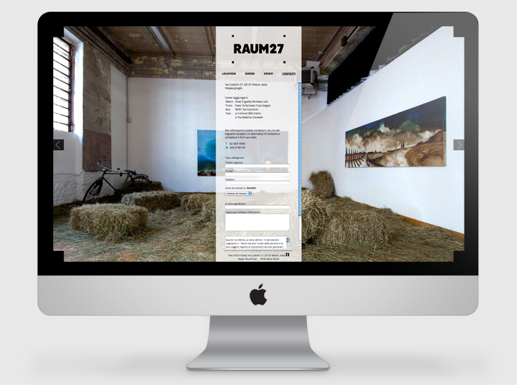 Raum27 website