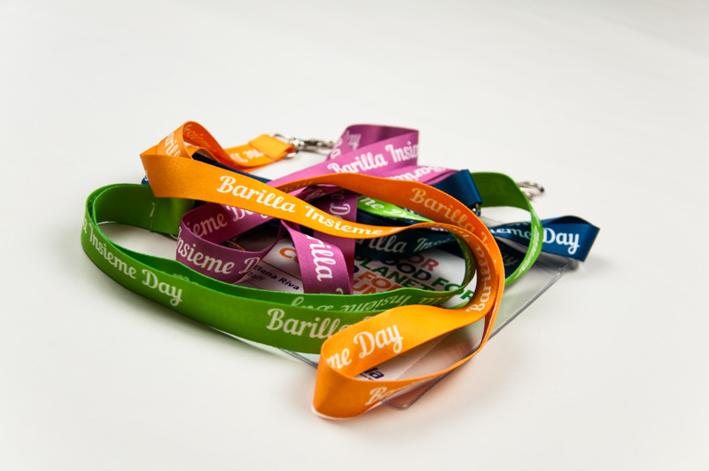 Barilla Insieme Day lanyard